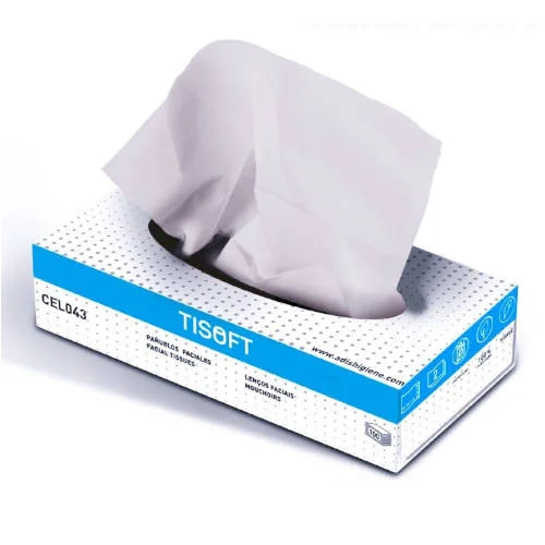 CAJA DE 100 PAÑUELOS FACIALES TISOFT CE498