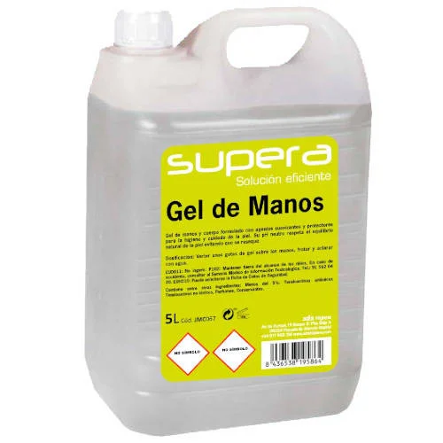 Gel de Manos 5 Litros Supera Jm080