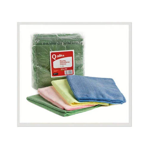 Bayeta Microfibra Clasica Verde Qalita Bp041