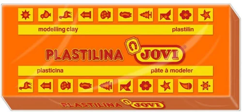 Caixa 15 Comprimidos de Plastilina 150 G - Laranj.