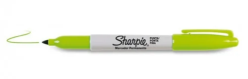 MARCADOR FINE VERDE LIMA SHARPIE 2025037