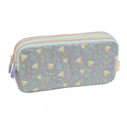 Portatodo 3 Cremalleras Sugar Diamond Milan 08113.