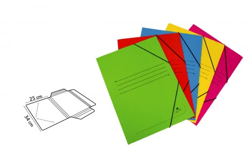 CARPETA CARTON SIMIL PRESPAN 500 GR./M2. FOLIO GO.