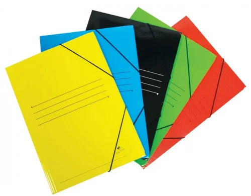 CARPETA CARTON 500 GR. PLASTIFICADO BRILLO FOLIO .