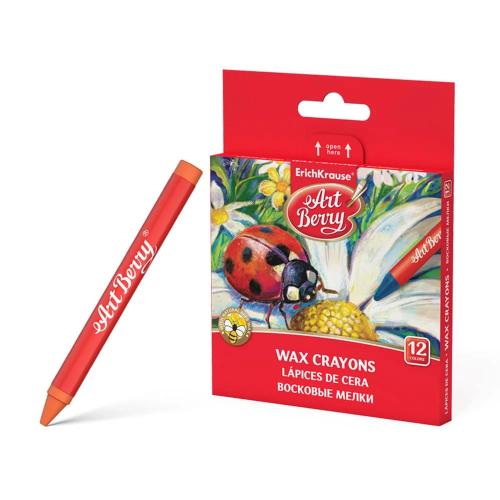 Estuche de Ceras de Plástico 12 Colores Artberry .