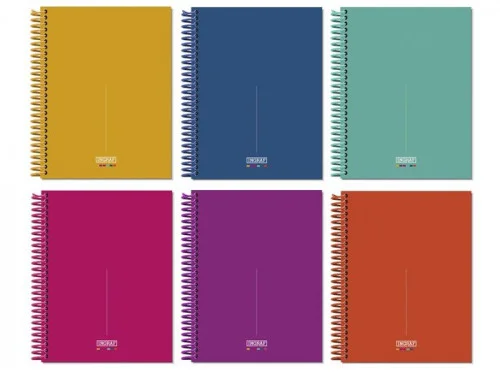 Cuaderno Mediterraneo A5. 120 H .Microp Td.Surtid.