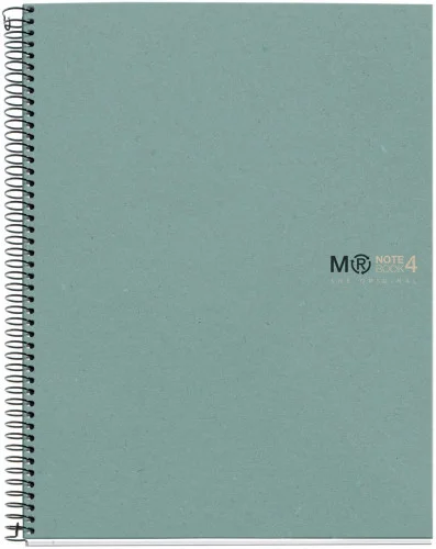 Cuaderno 100% Reciclado Nb-4 A4 120hojas Ecoazul .