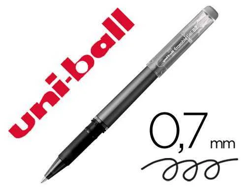 Roller Gel Borrable Uf-222 0,7 Mm. Negro Uni-Ball.