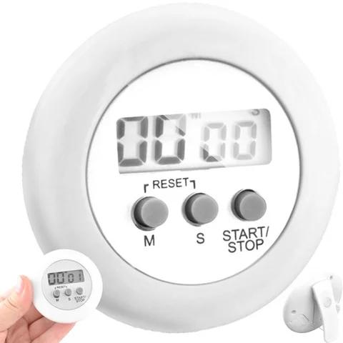 Temporizador de Cozinha com Suporte Magnético
