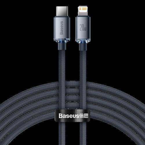 Cabo Usb-C para Lightning 20w Pd 2m Crystal Baseus