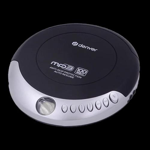 Denver Dmp-391 Leitor de Cd Portátil Preto, Cinzen