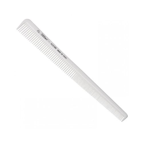 Pente Especial Cabeleireiro Eurostil 18cm Branco .