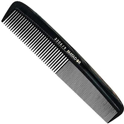 Batedor de Pente Eurostil Preto Preto 13 Cm 1un