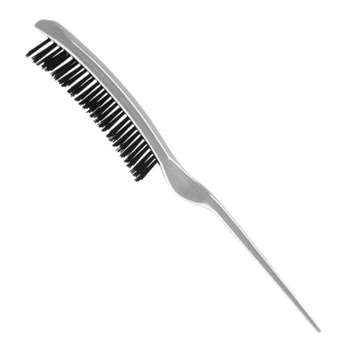 Pincel de Crepar de Nylon Branco Curvo Eurostil 1.