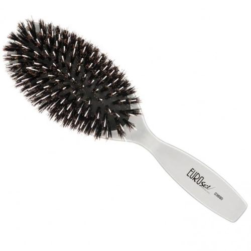 Pincel Eurostil Pure Boar Pua Branco Oval G.