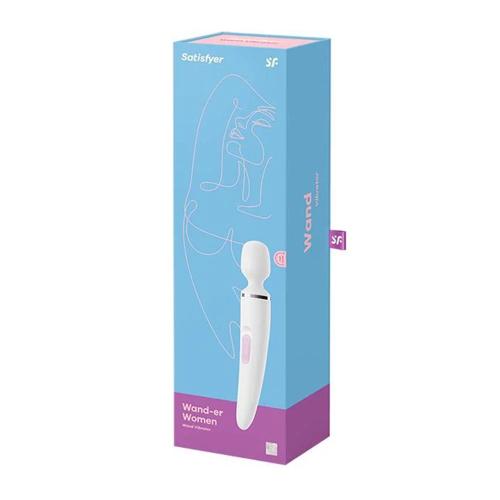 Vibrador de Ponto G Satisfyer Wand-er Woman Branco