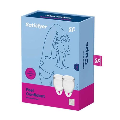 Kubeczek Feel Confident Menstrual Cup Set Transp.