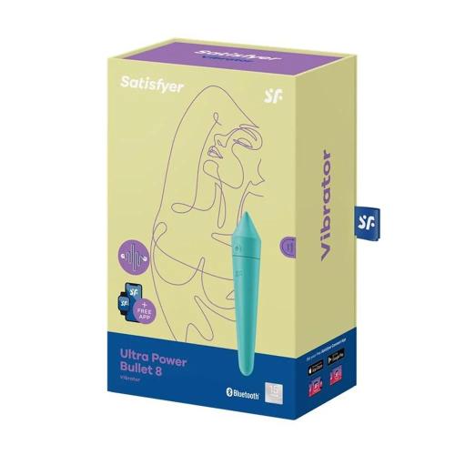 Bala Vibradora Ultra Power Satisfyer Turquesa
