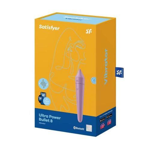 Bala Vibradora Ultra Power Satisfyer 8 Lilás