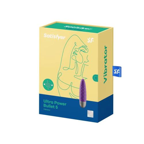 Bala Vibradora Ultra Power Satisfyer 5 Violeta