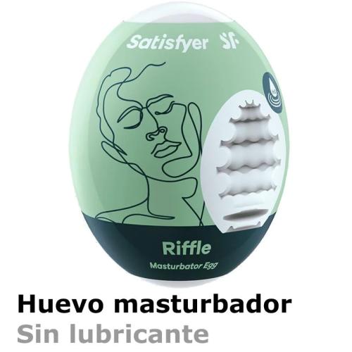 Ovo Masturbador Satisfyer Riffle Verde
