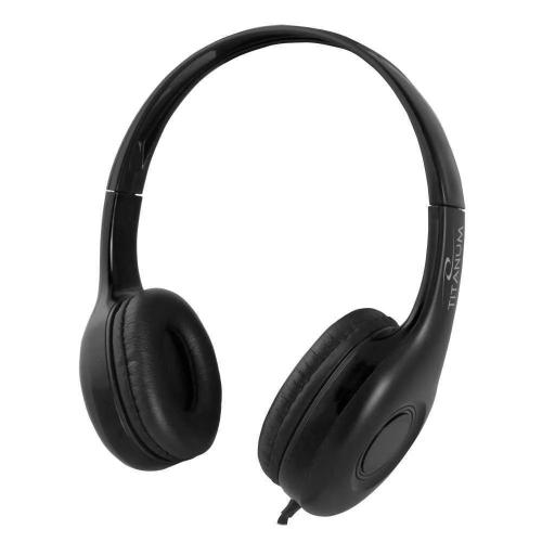 Auscultadores Titanum Liwa Preto