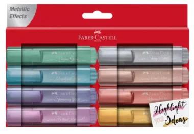Conjunto de Marcadores Fluorescentes Faber-Castell