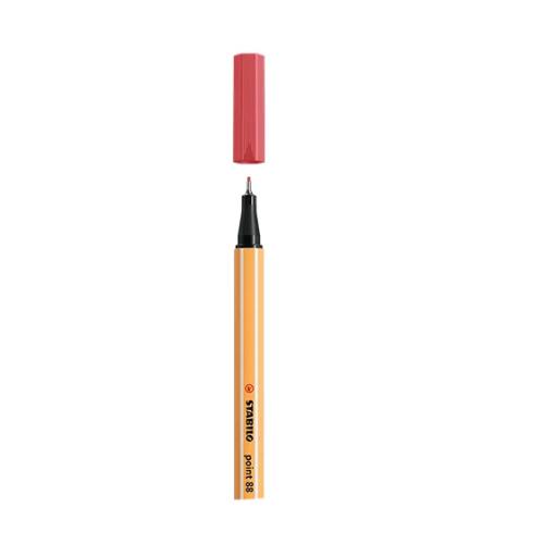 STABILO 88/47 CANETA FINELINER VERMELHO