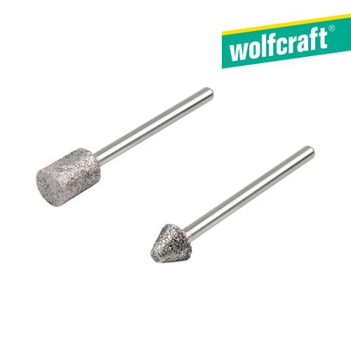 Kit de 2 chaves diamante cone cilíndrico e pontiag