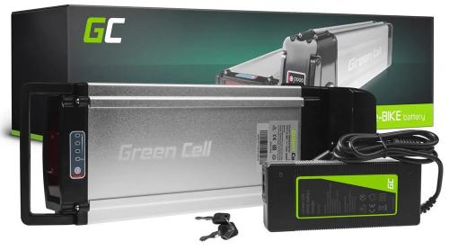 Battery Green Cell Rear Rack 36v 12ah 432wh For E.