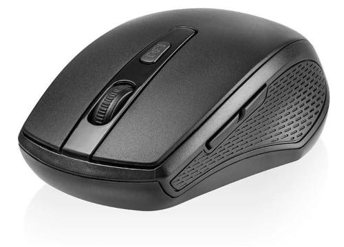 Trazador de Ofertas de Mouse Inalámbrico Negro