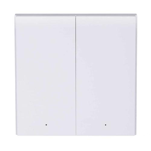 Aqara Smart Wall Switch H1 Eu (No Neutral, Double Rocker), White
