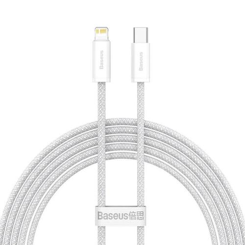Cabo Lightning 20w 2m Baseus Dynamic Serie Blanco