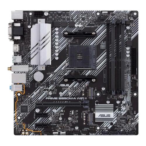 Asus Prime B550m-A Wifi Ii - Motherboard - Micro Atx - Socket Am4 - Amd B550
