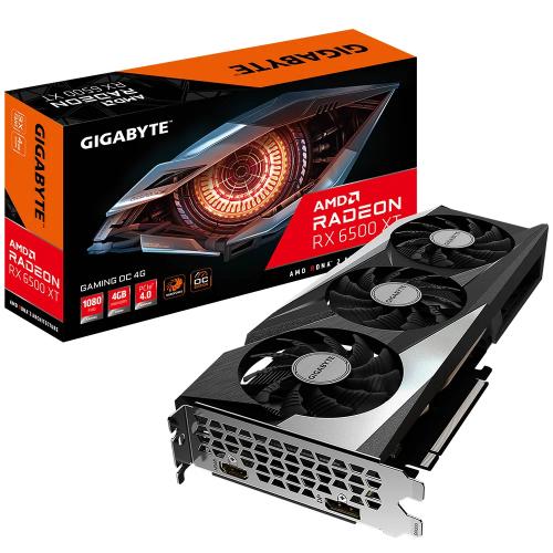 Vga Pcie16 Rx6500xt 4gb Gddr6/Gv-R65xtgaming Oc-4.
