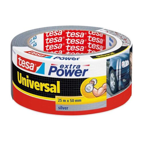 Tesa Extra Power Universal 25m 50mm Silber