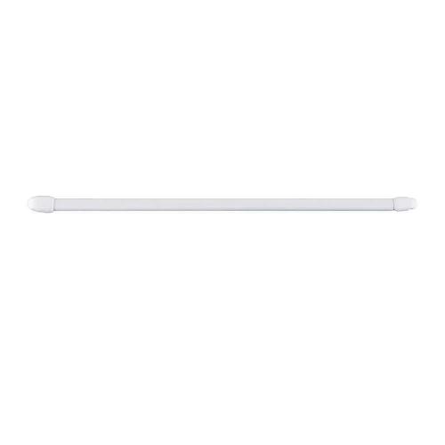 Varão Extensível Plano 11mm 30-45cm Branco 2 Unid.