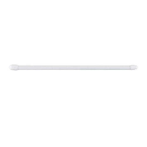 Varão Extensível Plano 11mm 40-65cm Branco 2 Unid.