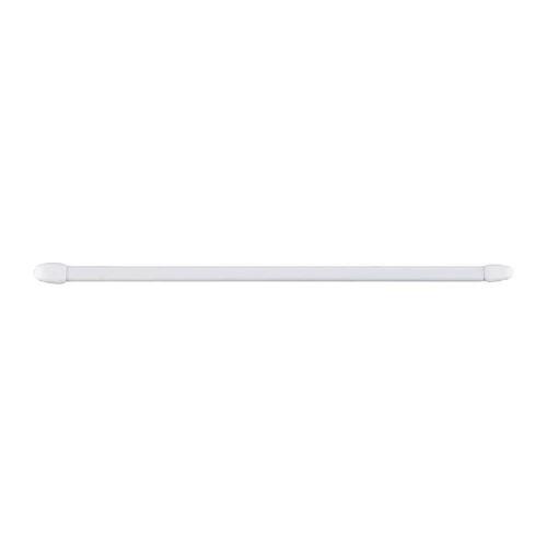 Varão Extensível Plano 11mm 80-145cm Branco 2 Uni.