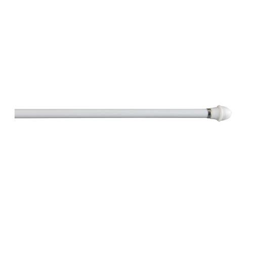 Varão Extensível Deco Modelo Classico Branco 75-1.