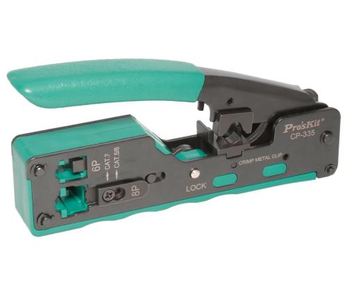 Crimpadora Modular para Conectores Rj11/12 Y Rj45.