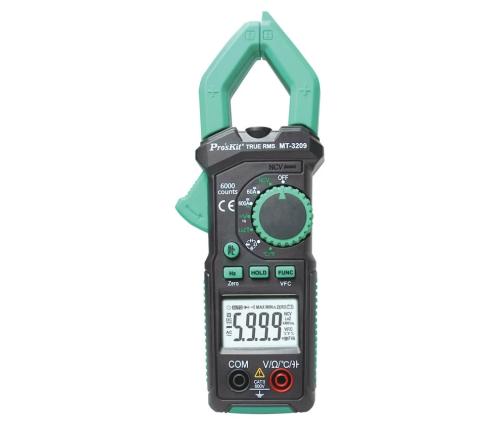 Alicate Amperímetro Ca/Cc Mul3209 3 5/6 Dígitos