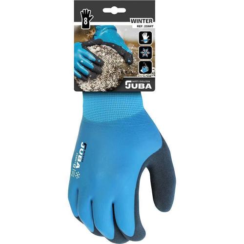 Luvas de Trabalho em Frio Poliéster/Nylon/Nitrilo.