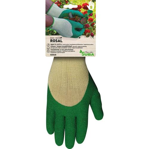 Luvas de Jardinagem Poliéster/Latex Tamanho 7 Juba