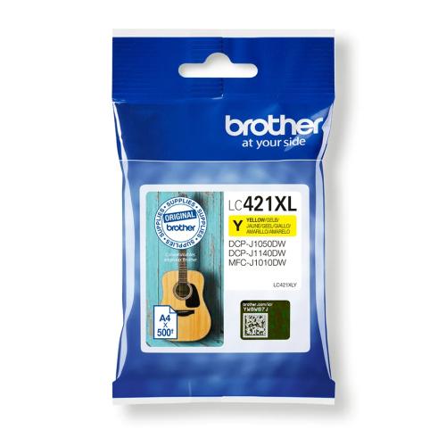 Tinteiro de Tinta Original Brother Lc421xly