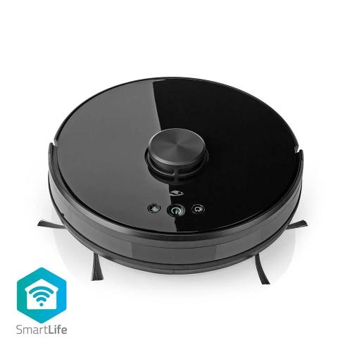 Aspirador Robot Nedis SmartLife 600ml Preto