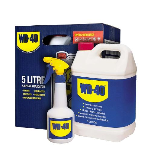 Lubrificante Multiusos Wd40 Garrafão de 5l + Pulv.