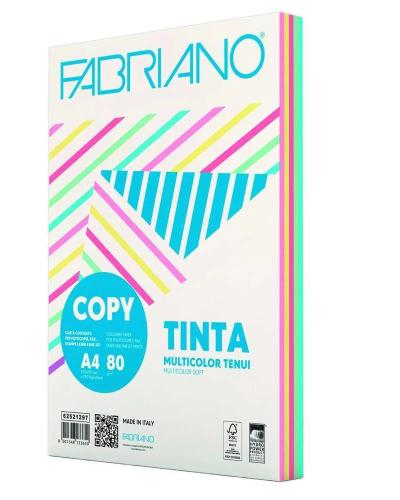 Paquete 250 Hojas A4 80g Colores Surtidos Pastel .