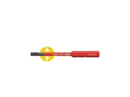Wiha Bit Slimbit Electric Slotted (34581) 5,5 Mm X 75 Mm