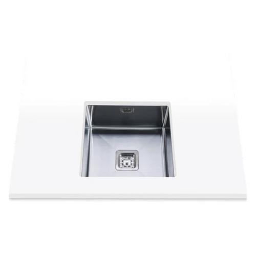 Lava Loiça Makalu Be 40x40 1c R-10 Inox - Edesa